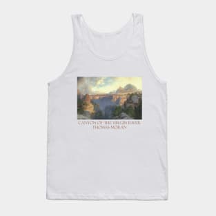 Canyon of the Virgin River by Thomas Moran Tank Top